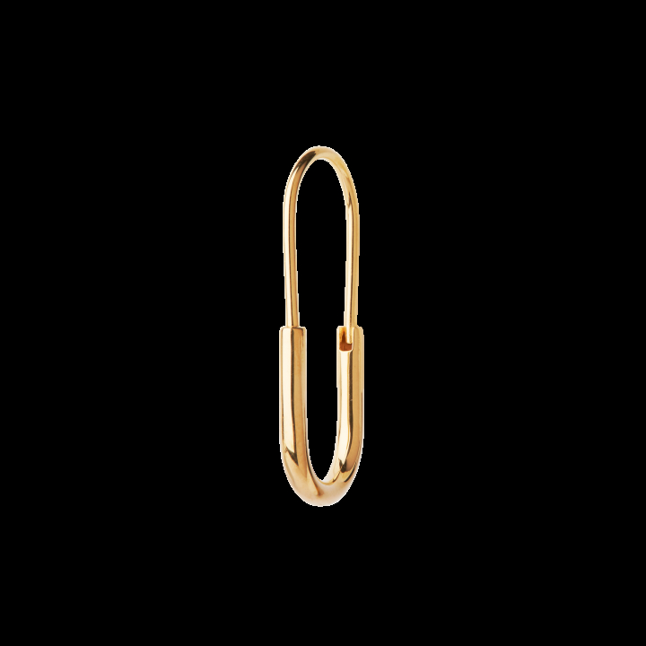 Chance Mini Earring Goldplated Silver (One) in de groep Oorbellen / Gouden oorbellen bij SCANDINAVIAN JEWELRY DESIGN (100583)