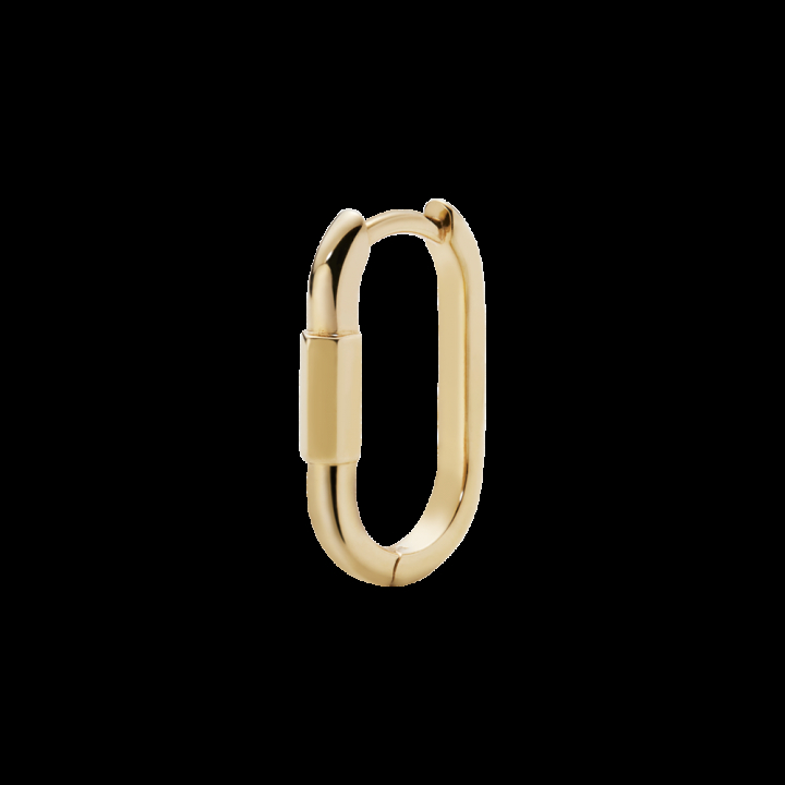 Kastellet Earring Goldplated Silver in de groep Oorbellen / Gouden oorbellen bij SCANDINAVIAN JEWELRY DESIGN (101016YG)