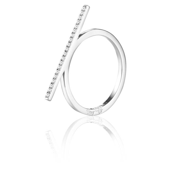 Starline Ring Zilver in de groep Ringen / Diamanten ringen bij SCANDINAVIAN JEWELRY DESIGN (13-100-01950)