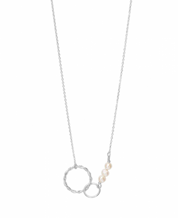 Classic Kettingen Zilver 42 cm in de groep Kettingen / Zilveren kettingen bij SCANDINAVIAN JEWELRY DESIGN (05127S)