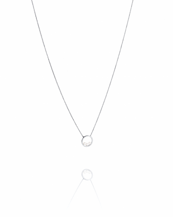 Little roller coaster Necklace Silver in de groep Kettingen / Zilveren kettingen bij SCANDINAVIAN JEWELRY DESIGN (10-100-02376-4045)