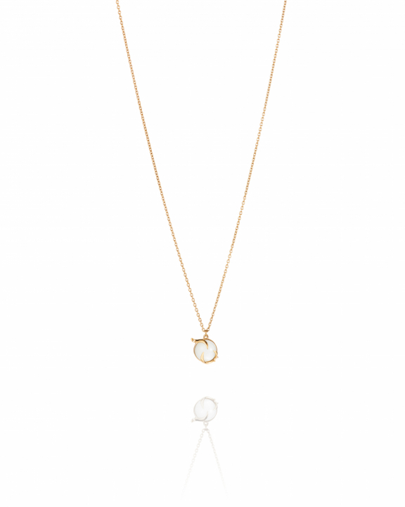 Frö Necklace Goldplated Silver in de groep Kettingen / Gouden kettingen bij SCANDINAVIAN JEWELRY DESIGN (10-108-02341-4045)