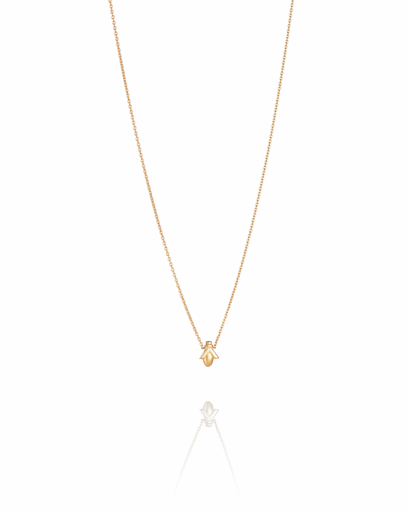 Oh Babee Necklace Gold plated Silver in de groep Kettingen / Gouden kettingen bij SCANDINAVIAN JEWELRY DESIGN (10-108-02350-4045)