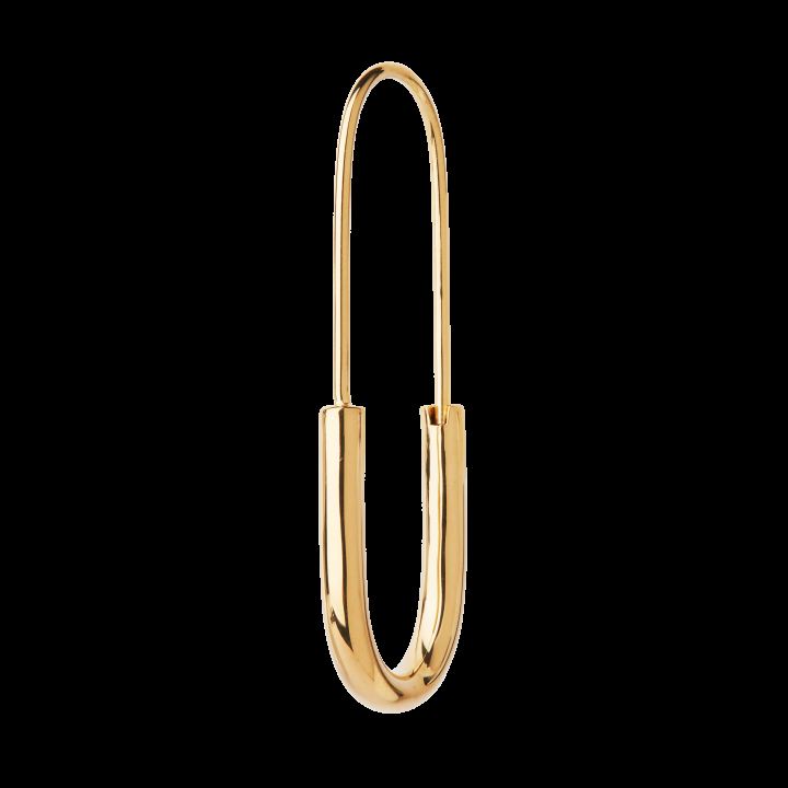 Chance Earring Goldplated Silver (One) in de groep Oorbellen / Gouden oorbellen bij SCANDINAVIAN JEWELRY DESIGN (100532)