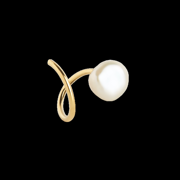 Baroque Twirl Goldplated silver (RIGHT) in de groep  bij SCANDINAVIAN JEWELRY DESIGN (100715YG)