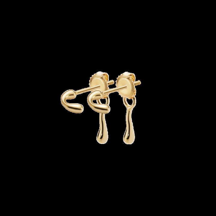 Havfruen Studs Goldplated Silver (PAIR) in de groep  bij SCANDINAVIAN JEWELRY DESIGN (101036YG-PAIR)