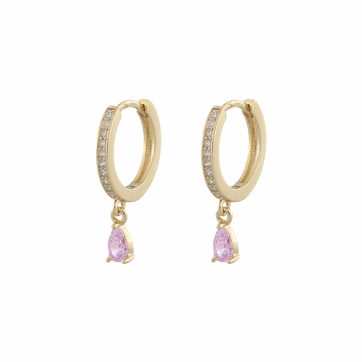 Product Image for SNÃ OF SWEDEN Camille drop ring Oorbel Goud