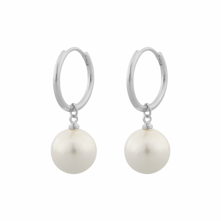 Product Image for SNÃ OF SWEDEN Paola round Oorbel Zilver