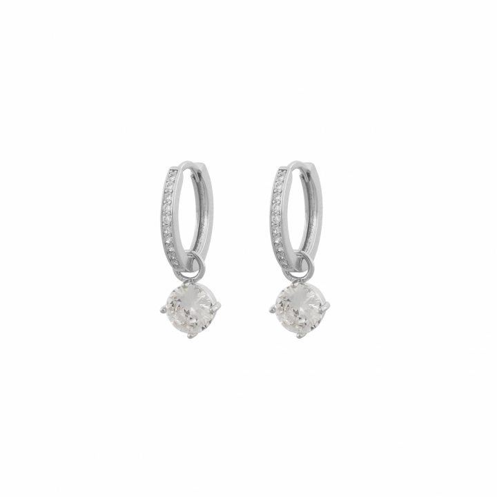 Product Image for SNÃ OF SWEDEN Rola round ring Oorbel Zilver