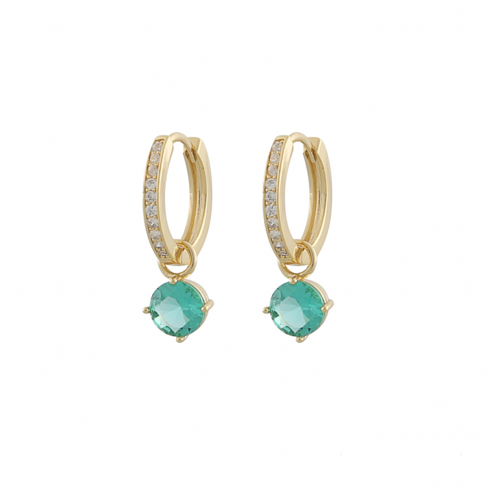 Product Image for SNÃ OF SWEDEN Rola round ring Oorbel Goud