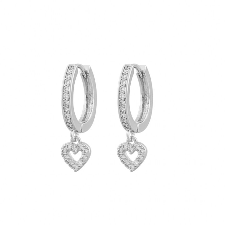 Product Image for SNÃ OF SWEDEN Valentina round Oorbel Zilver