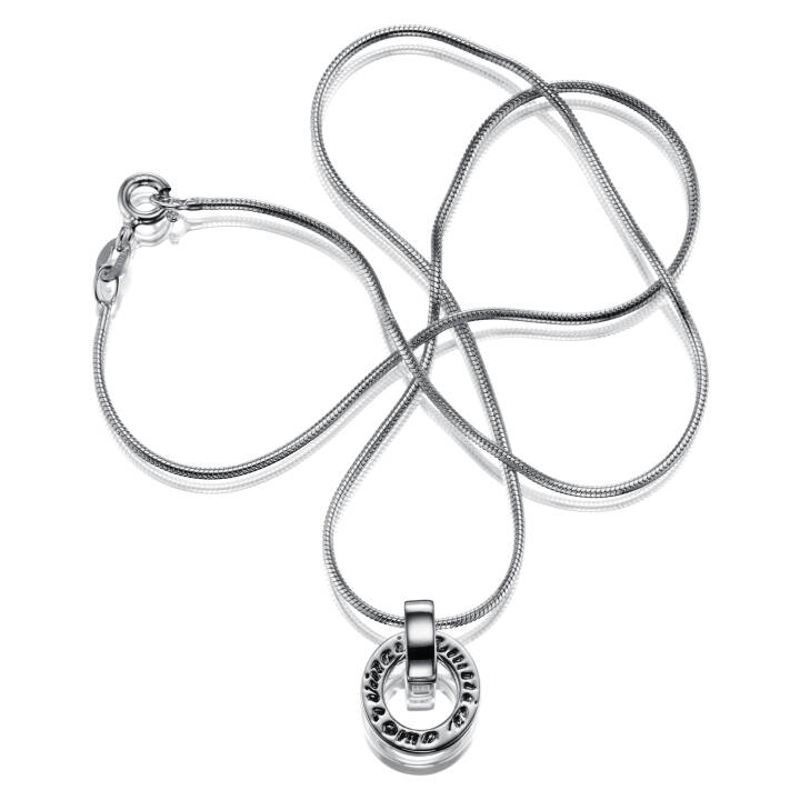 Product Image for Efva Attling Ring Around - Amor Vincit Omnia Hanger Zilver 42 cm