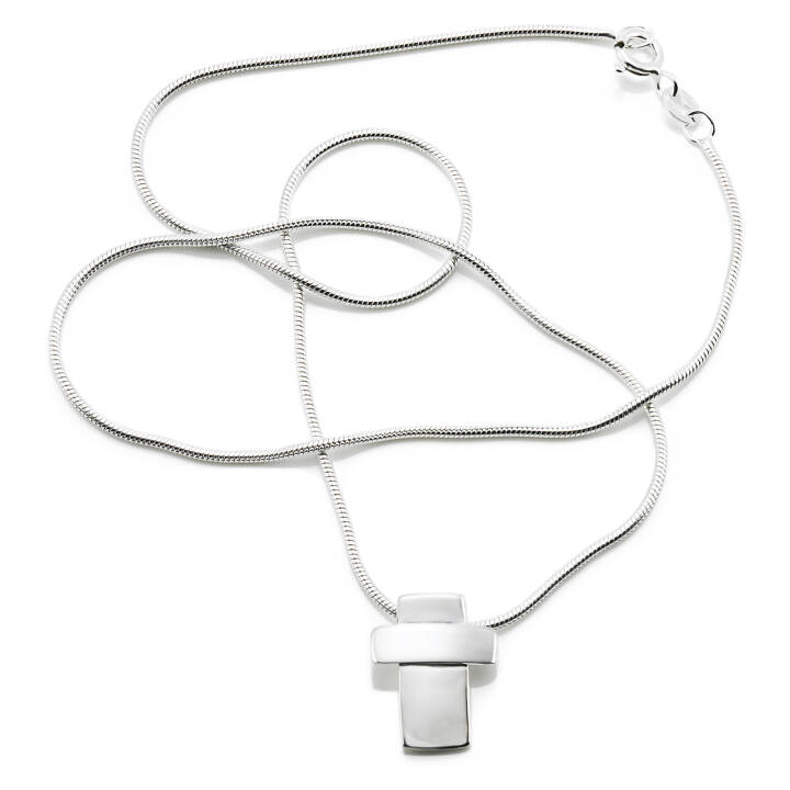 Product Image for Efva Attling Little Cross Hanger Zilver 42 cm