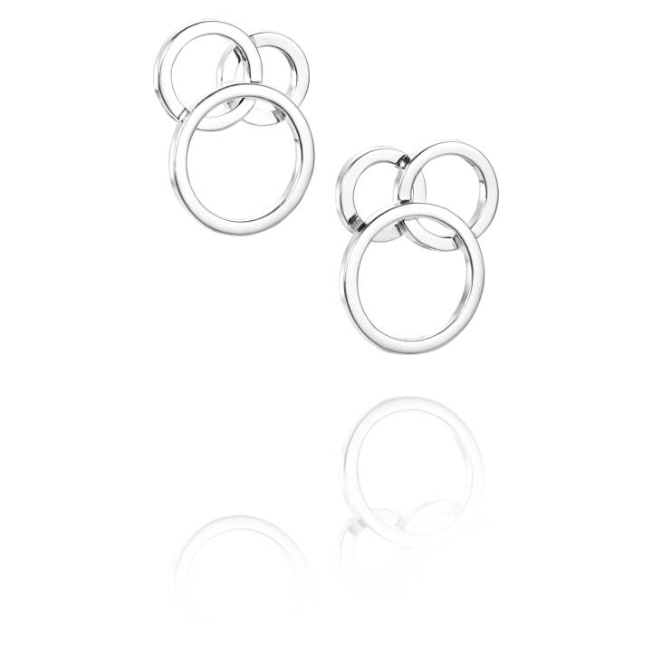 Bubbles Oorbel Zilver in de groep Oorbellen / Zilveren oorbellen bij SCANDINAVIAN JEWELRY DESIGN (12-100-01800-0000)