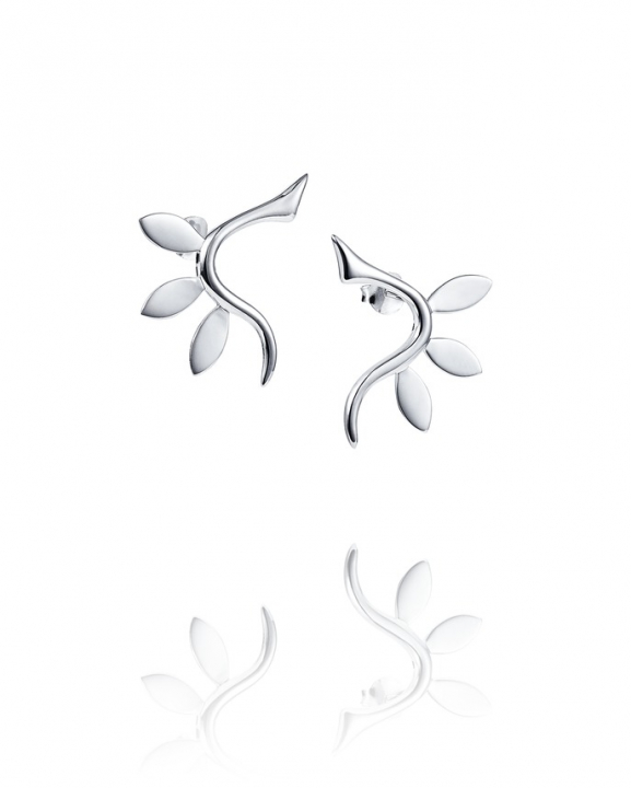 Freesia Oorbel Zilver in de groep Oorbellen / Zilveren oorbellen bij SCANDINAVIAN JEWELRY DESIGN (12-100-02083-0000)