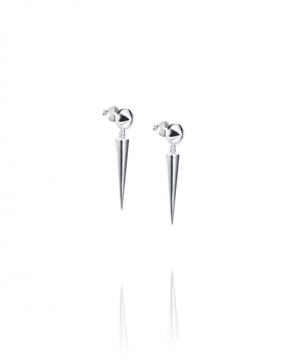 Spike It Up Oorbel Zilver in de groep Oorbellen / Zilveren oorbellen bij SCANDINAVIAN JEWELRY DESIGN (12-100-02113-0000)