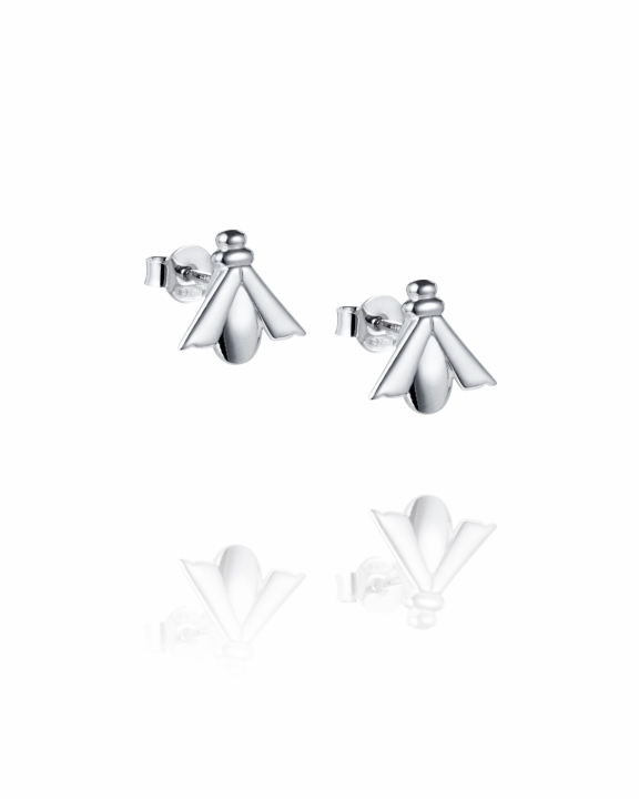 Oh Babee Earrings Silver in de groep Oorbellen / Zilveren oorbellen bij SCANDINAVIAN JEWELRY DESIGN (12-100-02349-0000)