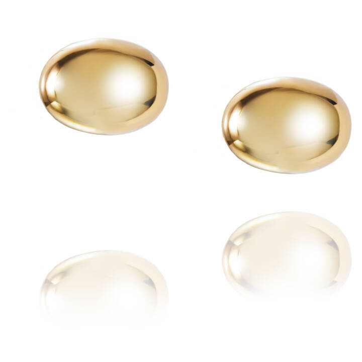 Love Bead - Goud Oorbel goud in de groep Oorbellen / Gouden oorbellen bij SCANDINAVIAN JEWELRY DESIGN (12-101-01206-0000)