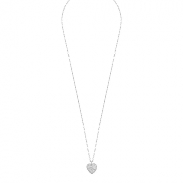 Sanne heart Silver in de groep Kettingen / Zilveren kettingen bij SCANDINAVIAN JEWELRY DESIGN (1220-0442-012-42)