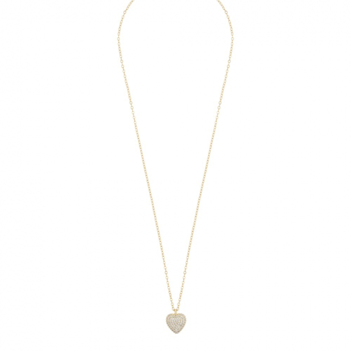 Sanne heart  in de groep Kettingen / Gouden kettingen bij SCANDINAVIAN JEWELRY DESIGN (1220-0442-251-42)