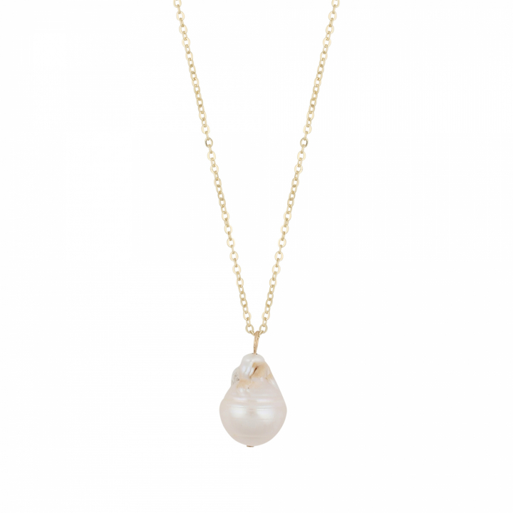 Product Image for SNÃ OF SWEDEN Florence pearl pendant Kettingen 45 Goud