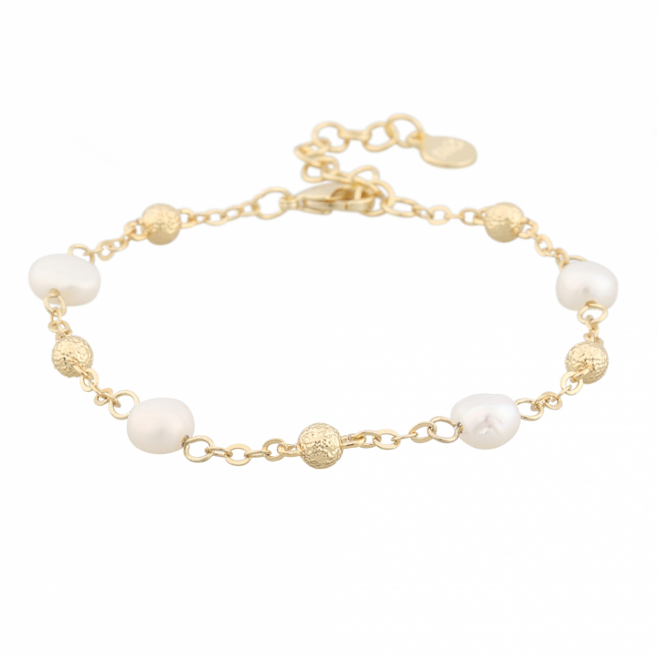 Product Image for SNÃ OF SWEDEN Florence pearl chain Armbanden Goud