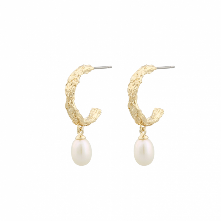 Product Image for SNÃ OF SWEDEN Florence oval pendant Oorbel Goud