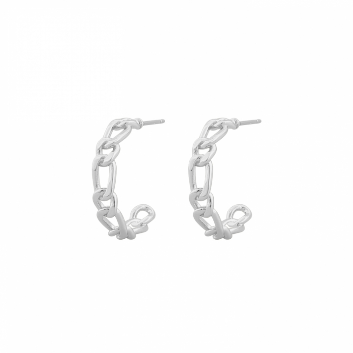 Product Image for SNÃ OF SWEDEN Porto oval Oorbel Zilver