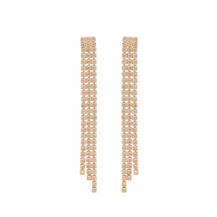 Product Image for SNÃ OF SWEDEN Essence small tassel ear Gold/champagne-Onesize