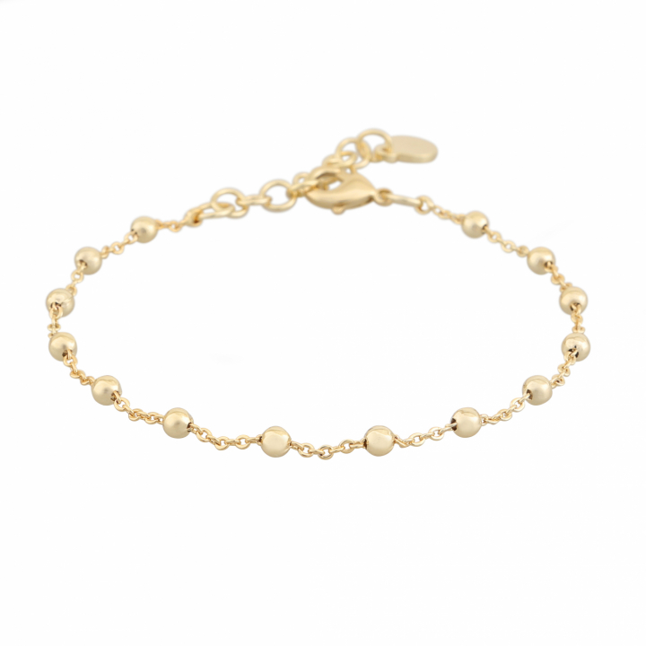 Arizona brace plain gold in de groep Armbanden / Gouden armbanden bij SCANDINAVIAN JEWELRY DESIGN (1267-3200-257-ONE)