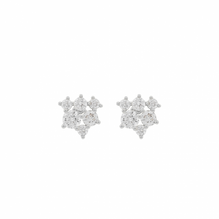 Product Image for SNÃ OF SWEDEN Copenhagen ear Zilver/clear-Onesize
