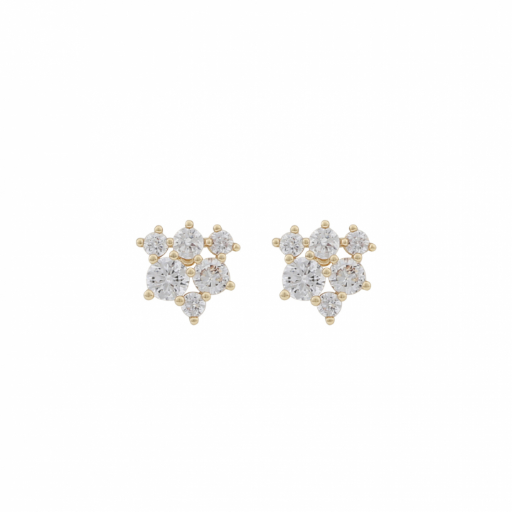 Product Image for SNÃ OF SWEDEN Copenhagen ear Gold/clear-Onesize