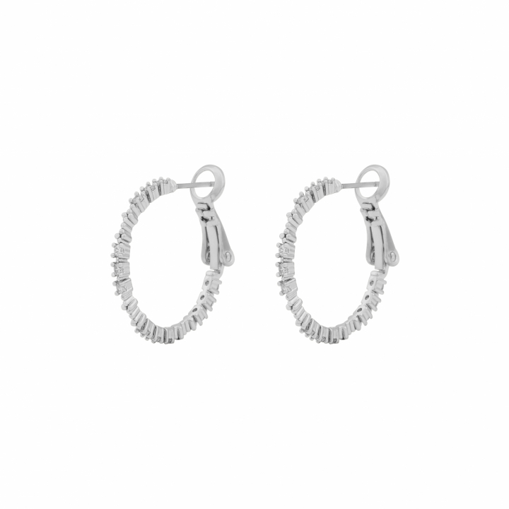 Product Image for SNÃ OF SWEDEN Copenhagen small ring ear Zilver/clear-Onesize