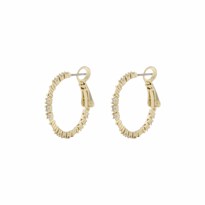 Product Image for SNÃ OF SWEDEN Copenhagen small ring ear Gold/clear-Onesize