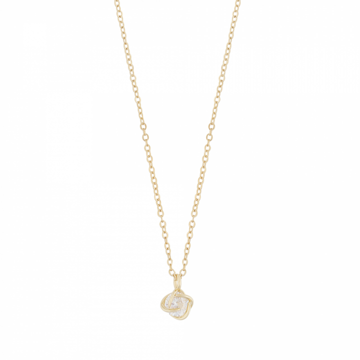 Product Image for SNÃ OF SWEDEN Sevilla pendant neck gold clear 42 cm