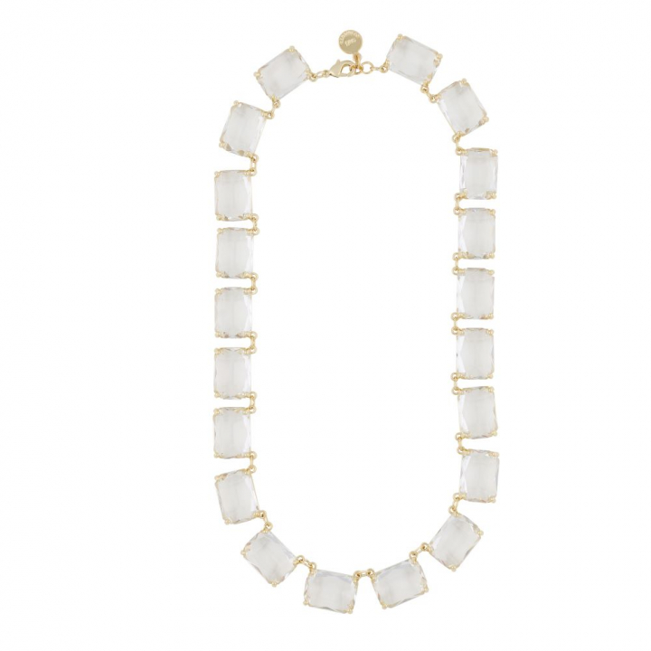 Product Image for SNÃ OF SWEDEN Swift big neck gold clear 42 cm