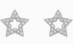 Product Image for SNÃ OF SWEDEN Wish small star ear Zilver/clear-Onesize