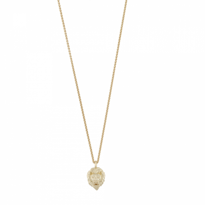 Product Image for SNÃ OF SWEDEN Oz lion pendant neck 45 plain Gold-45 cm