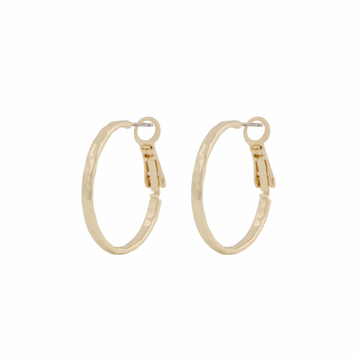 Product Image for SNÃ OF SWEDEN Kansas small ring ear 25mm plain Gold-Onesize
