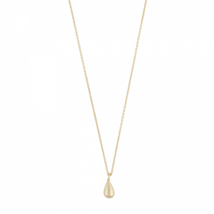 Gina pendant neck 42 Goud in de groep Kettingen / Gouden kettingen bij SCANDINAVIAN JEWELRY DESIGN (1294-0445-257)