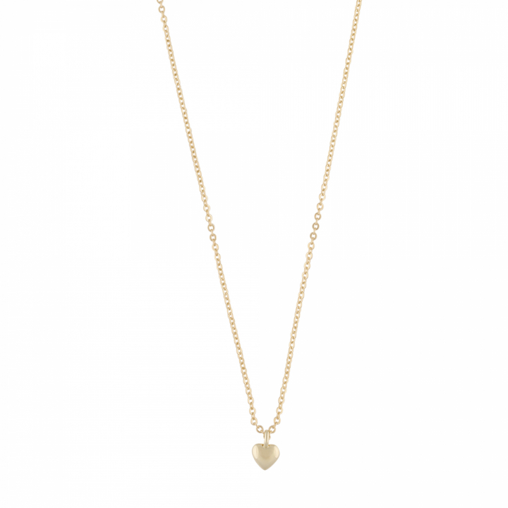 Product Image for SNÃ OF SWEDEN Brooklyn small heart pendant neck 42 Goud