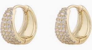 Product Image for SNÃ OF SWEDEN Brooklyn oval ring Earring Gold