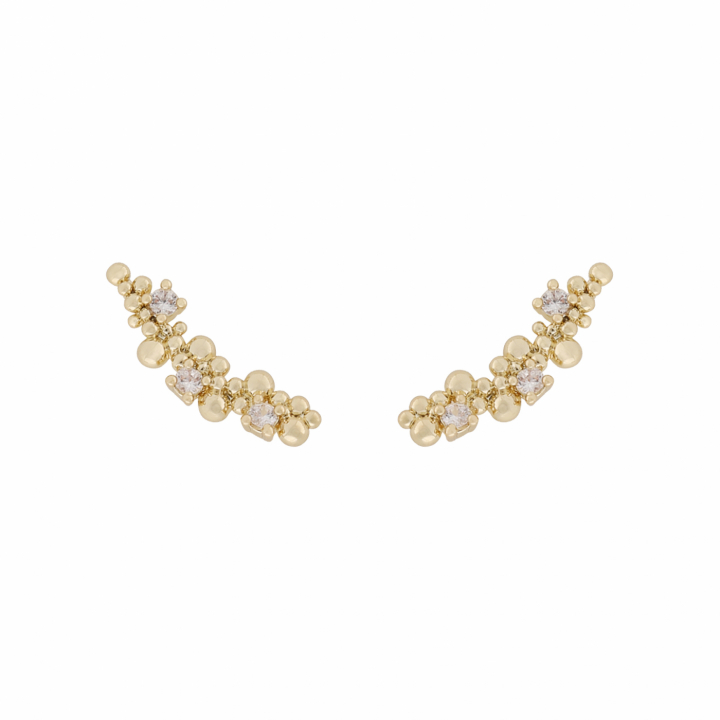 Product Image for SNÃ OF SWEDEN Lise funky ear Goud