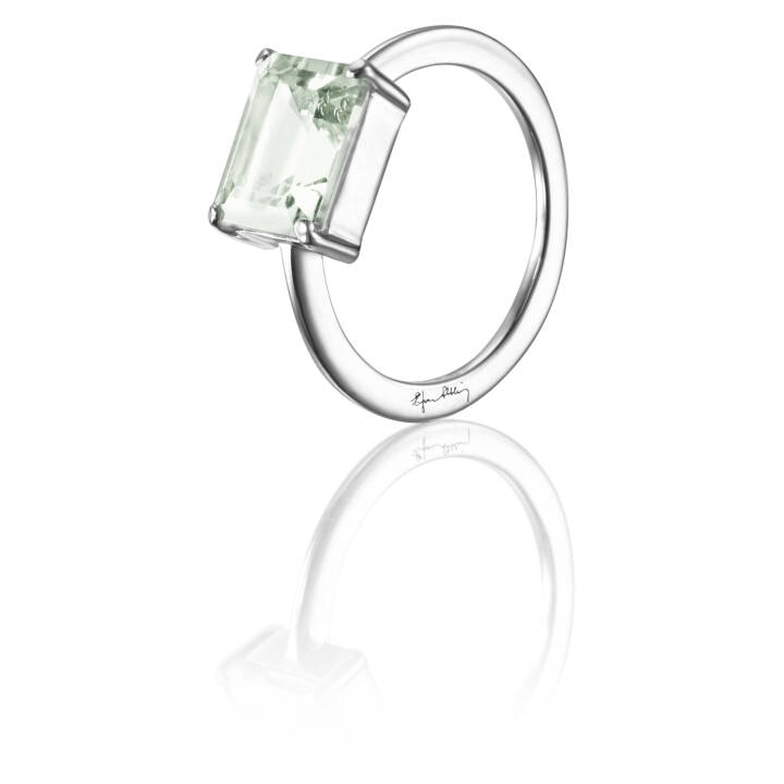 A Green Dream Ring Zilver in de groep Ringen / Zilveren ringen bij SCANDINAVIAN JEWELRY DESIGN (13-100-01340)
