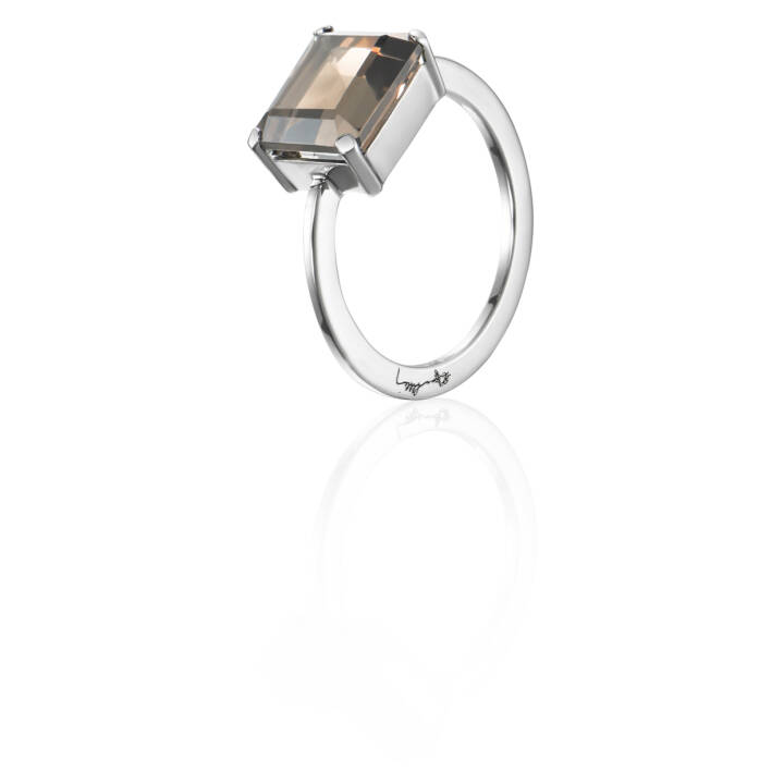 A Chocolate Dream Ring Zilver in de groep Ringen / Zilveren ringen bij SCANDINAVIAN JEWELRY DESIGN (13-100-01513)
