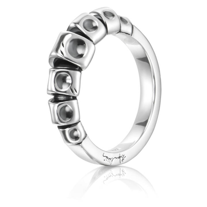 Slim Spine Ring Zilver in de groep Ringen / Zilveren ringen bij SCANDINAVIAN JEWELRY DESIGN (13-100-01529)