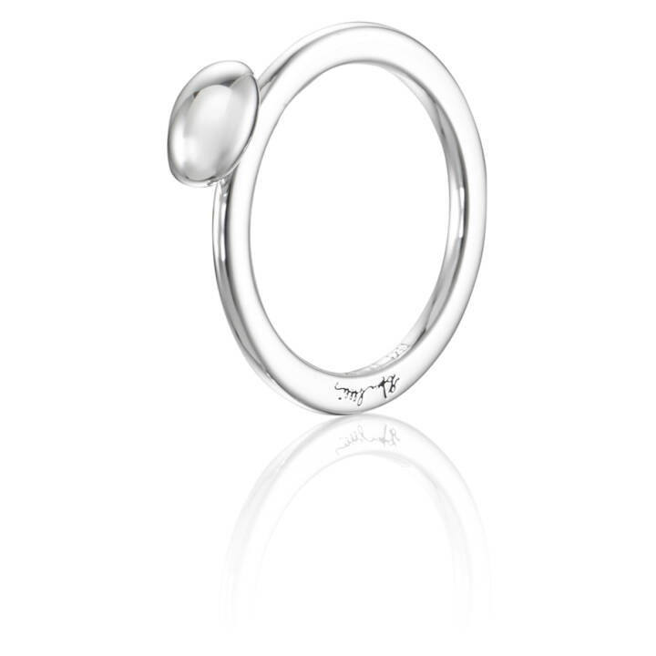 Love Bead - Zilver Ring Zilver in de groep Ringen / Zilveren ringen bij SCANDINAVIAN JEWELRY DESIGN (13-100-01579)