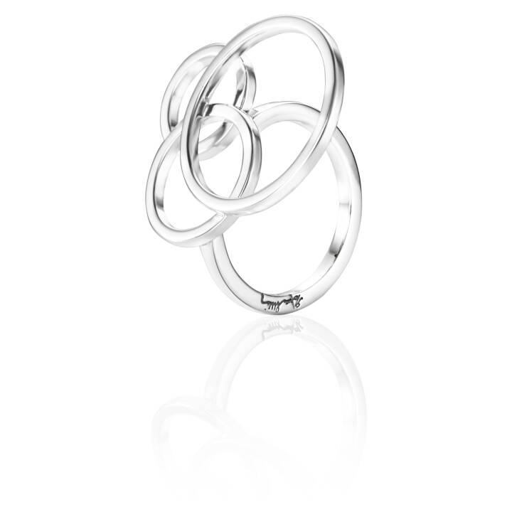 Bubbles Ring Zilver in de groep Ringen / Zilveren ringen bij SCANDINAVIAN JEWELRY DESIGN (13-100-01805)