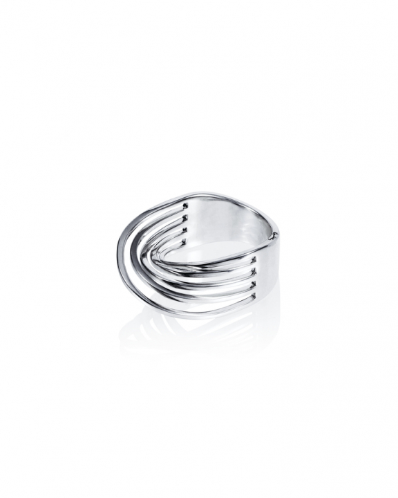Bridges Ring Zilver in de groep Ringen / Zilveren ringen bij SCANDINAVIAN JEWELRY DESIGN (13-100-02144)