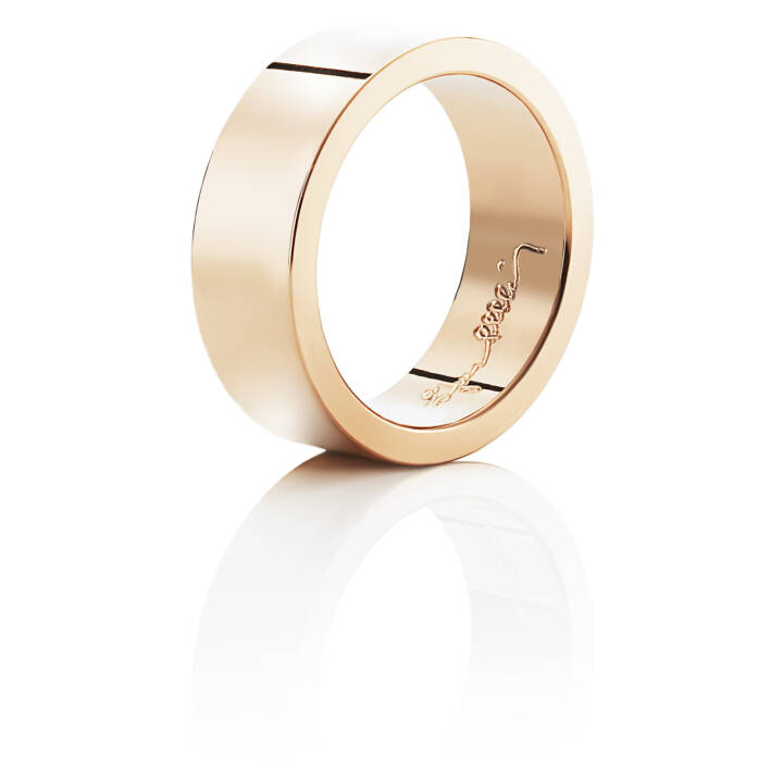 7½ Ring goud in de groep Ringen / Verlovings- & trouwringen bij SCANDINAVIAN JEWELRY DESIGN (13-101-00031)